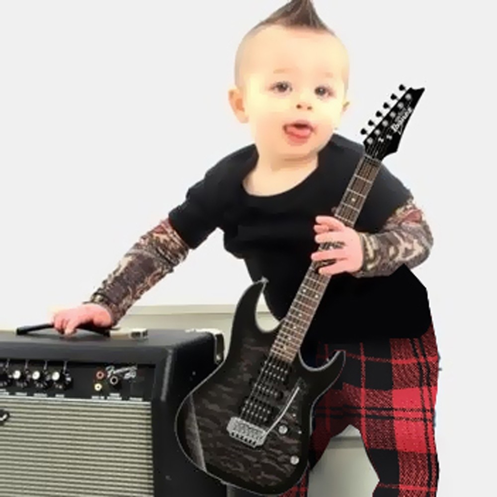 Rock Baby Calça Grunge Baby Rock Xadrez Vintage