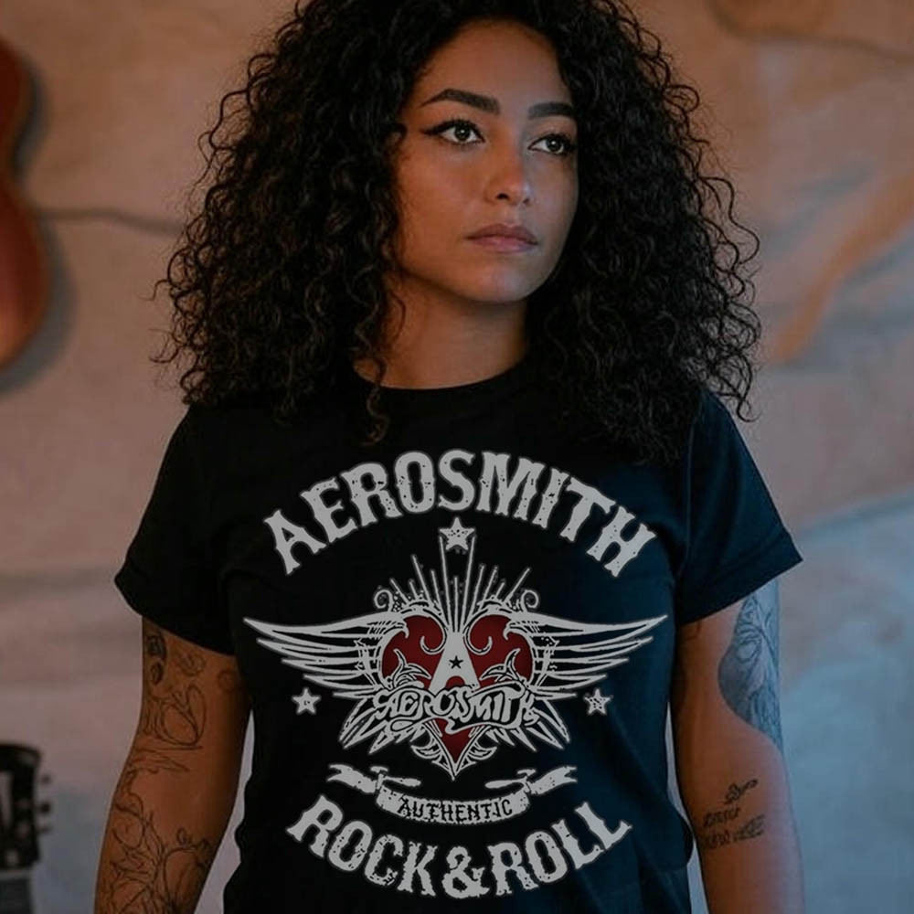 Camiseta Adulta Rock Aerosmith