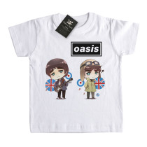 Camiseta Infantil Rock Oasis