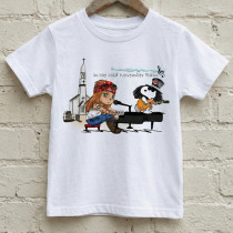 Camiseta Infantil Rock Guns N' Roses november rain