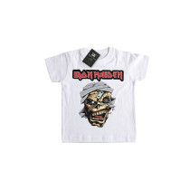 Camiseta Infantil Rock Iron Maiden Eddie