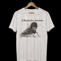 Camiseta Adulta Raul Seixas Franz Kafka A Metamorfose Ambulante