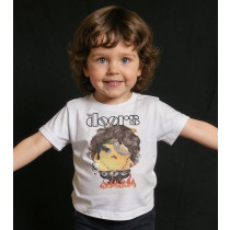 Camiseta Infantil Rock The Doors Minions