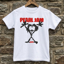 Camiseta Infantil Rock Baby Pearl Jam Alive