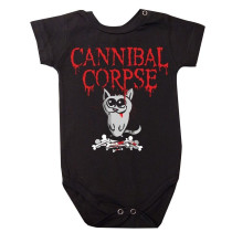 Body Bebê Death Metal Cannibal Corpse preto