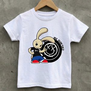 Camiseta Infantil Rock Baby Black Blink 182