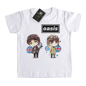 Camiseta Infantil Rock Oasis