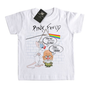 Camiseta Infantil Rock Pink Floyd - Freud