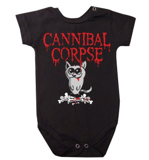 Body Bebê Death Metal Cannibal Corpse preto
