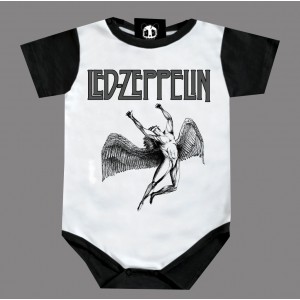 Body Bebê Rock Led Zeppelin Angel