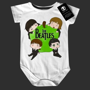 Body Bebê Rock The Beatles  Apple