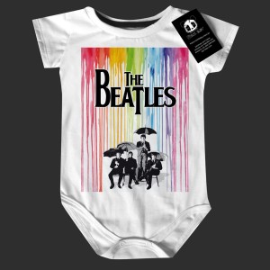 Body Bebê Rock The Beatles Color