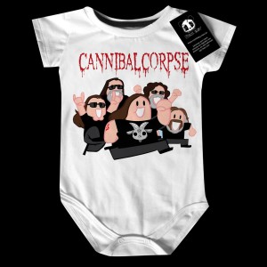 Body Bebê Death Metal Cannibal Corpse