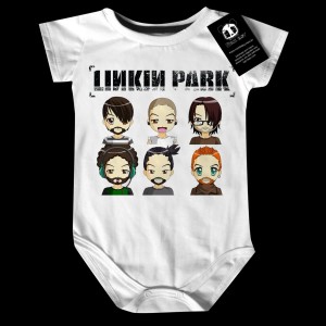 Body Bebê Rock Linkin Park
