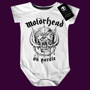 Body Bebê  Rock Motorhead