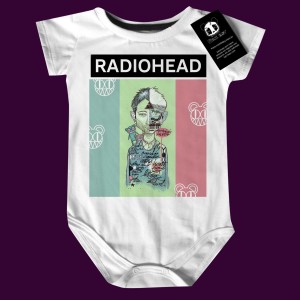 Body Bebê Rock Radiohead
