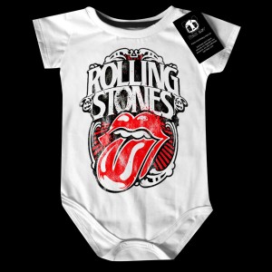 Body Bebê Rock The Rolling Stones