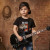 Camiseta Infantil Rock AC/DC Car preta