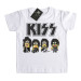 Camiseta Infantil Rock Kiss Minions