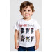 Camiseta Infantil Rock Stitch rock n' roll