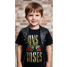 Camiseta Infantil Rock Guns N Roses preta