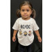 Camiseta Infantil Rock ACDC Minions